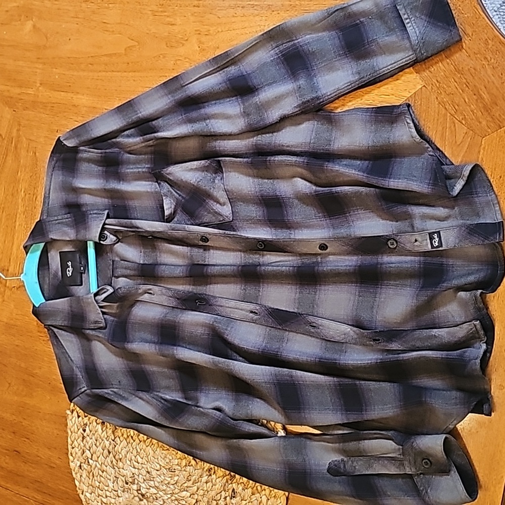 Rails M plaid shirt